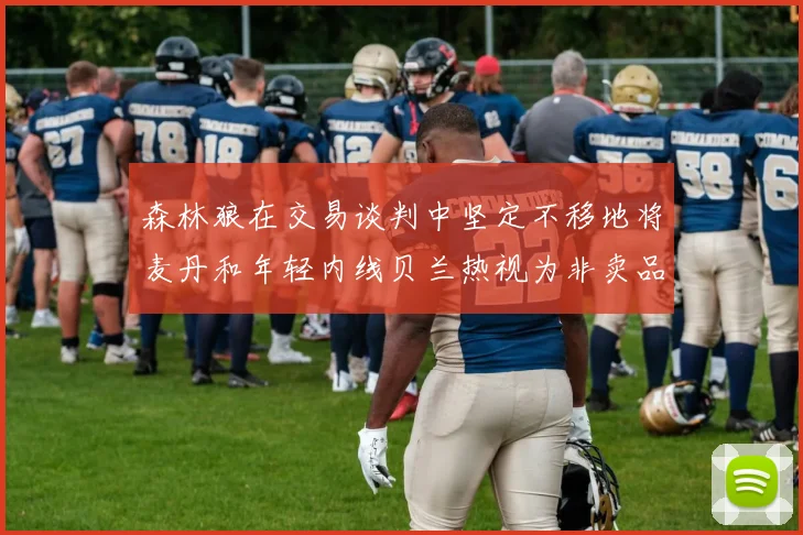 森林狼在交易谈判中坚定不移地将麦丹和年轻内线贝兰热视为非卖品