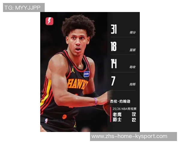 杰伦约翰逊今日表现惊艳创历史30三双加7抢断成09年保罗后首人